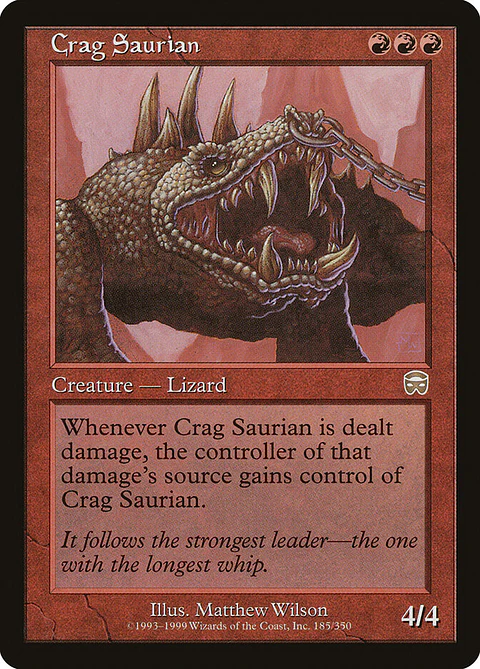 Crag Saurian (Retro Frame)