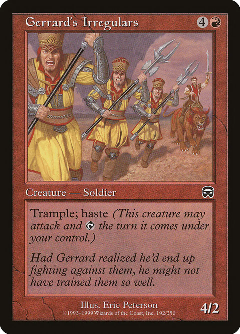Gerrard's Irregulars (Retro Frame) 1