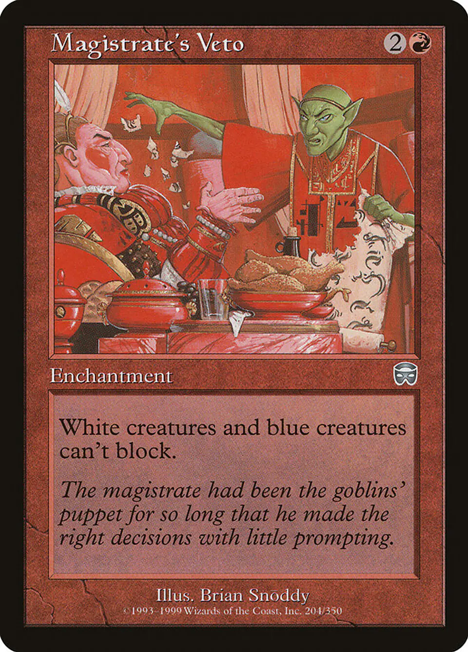 Magistrate's Veto (Retro Frame) 1