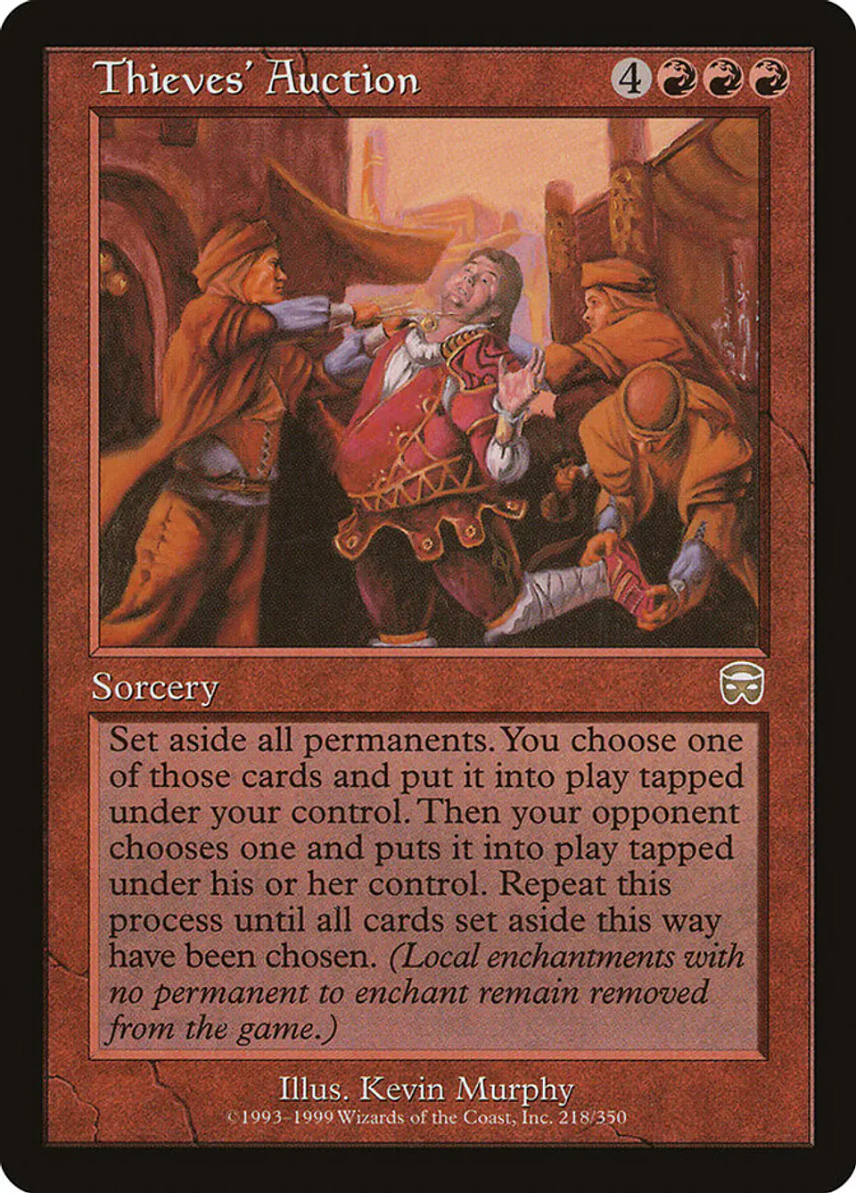 Thieves' Auction (Retro Frame) 1