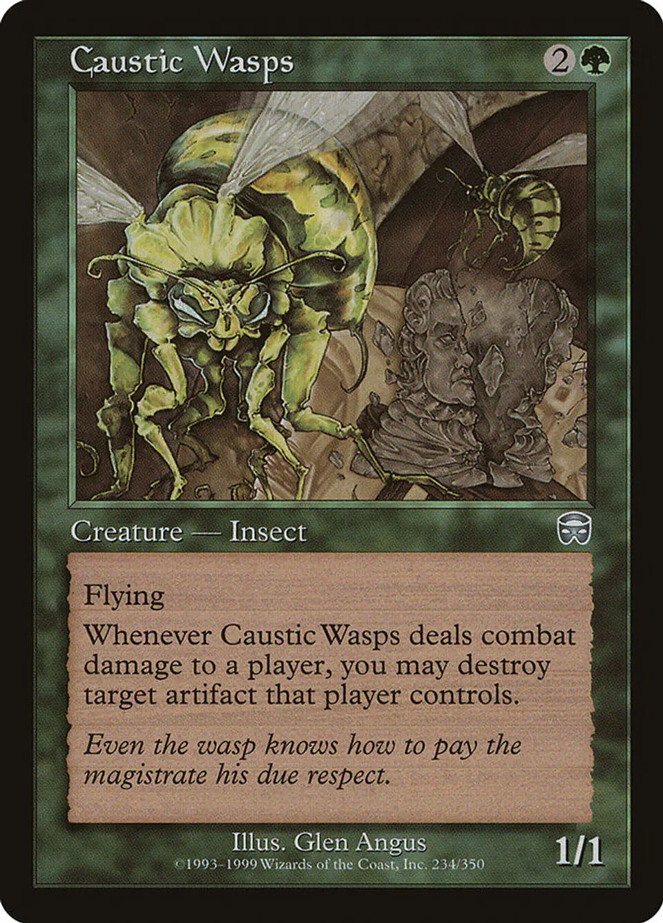 Caustic Wasps (Retro Frame) 1