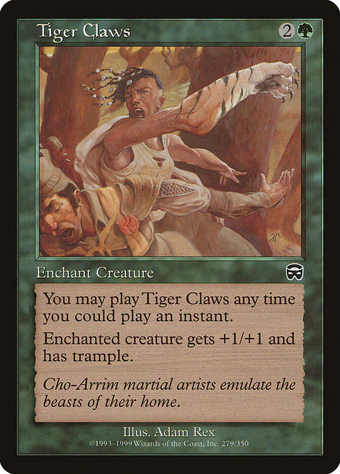 Tiger Claws (Retro Frame)