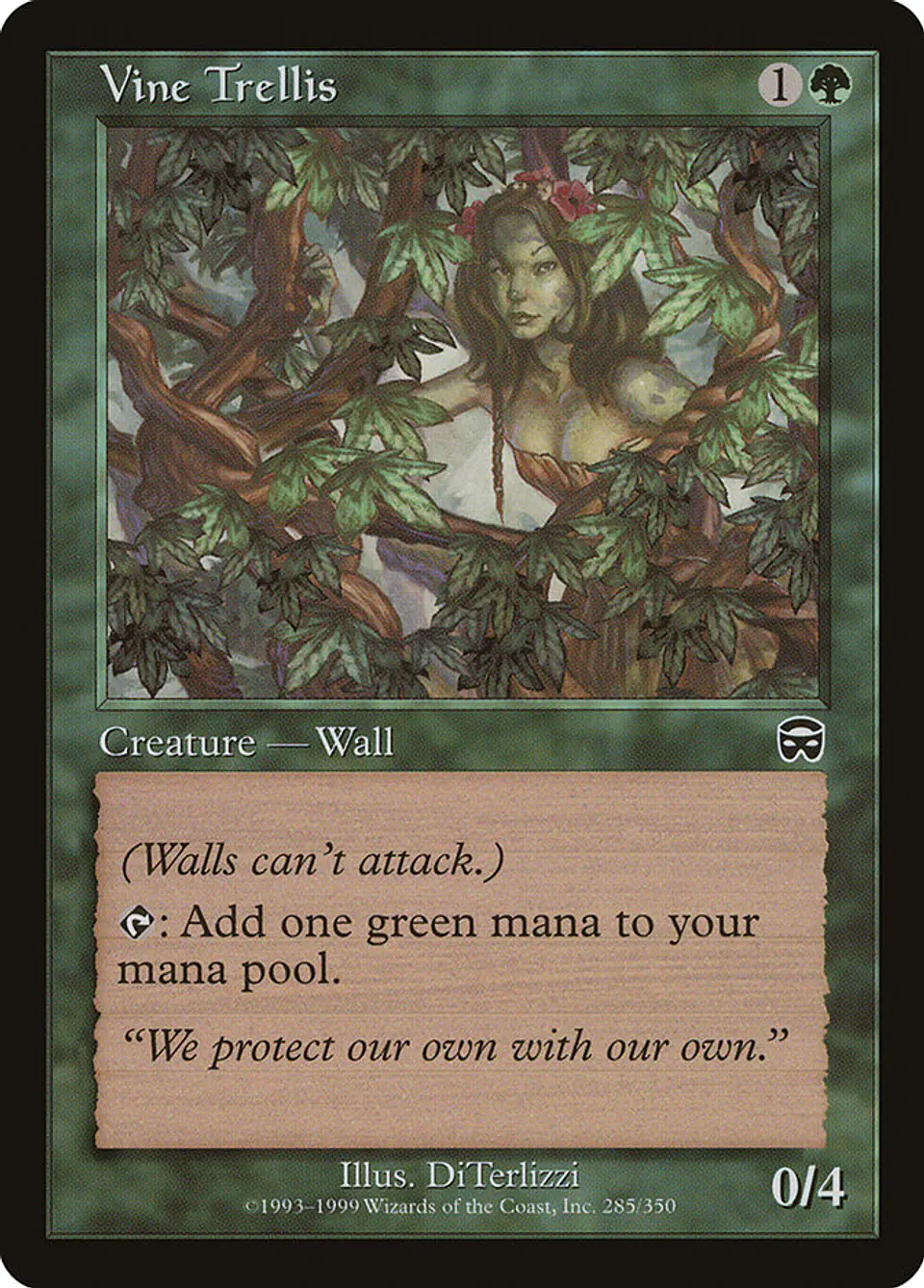 Vine Trellis (Retro Frame) 1