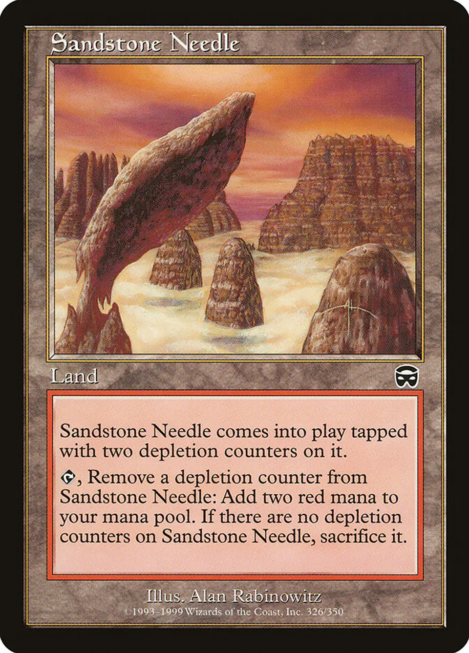 Sandstone Needle (Retro Frame) 1
