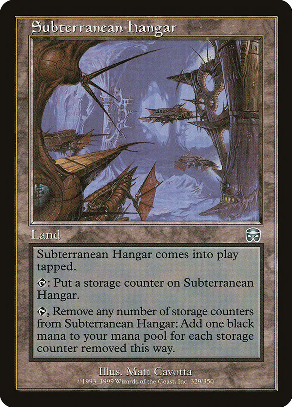 Subterranean Hangar (Retro Frame) 1