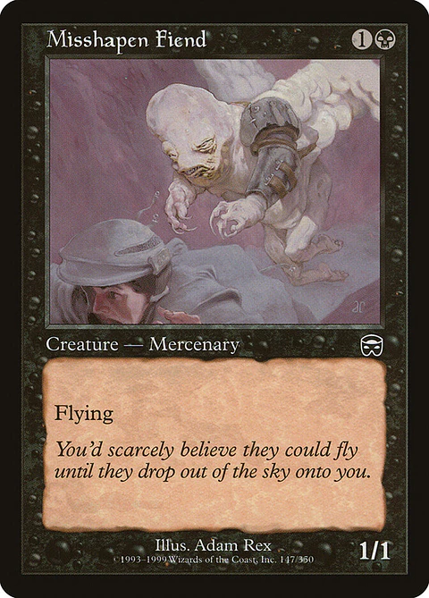 Misshapen Fiend (Retro Frame)