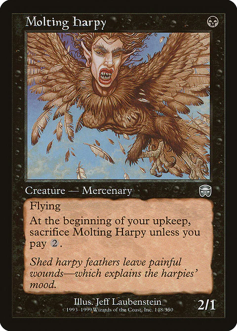 Molting Harpy (Retro Frame)