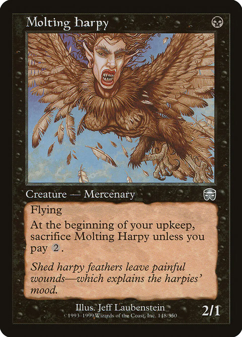 Molting Harpy (Retro Frame) 1