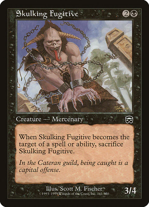 Skulking Fugitive (Retro Frame)