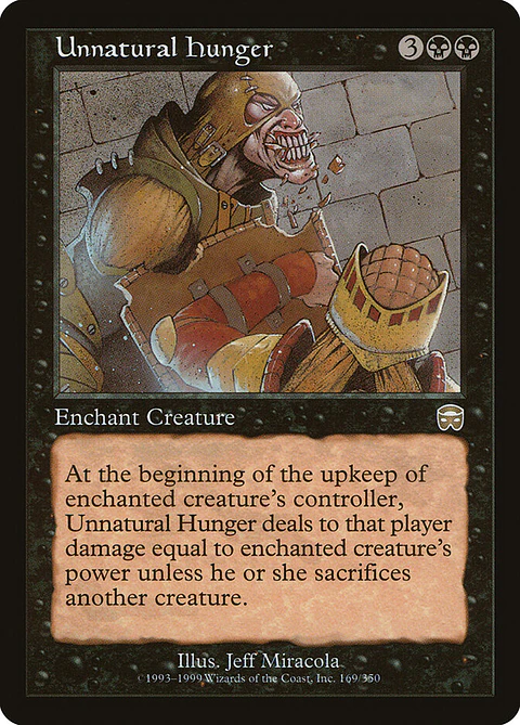 Unnatural Hunger (Retro Frame)
