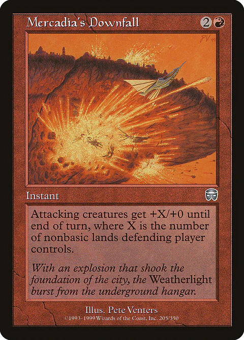 Mercadia's Downfall (Retro Frame)