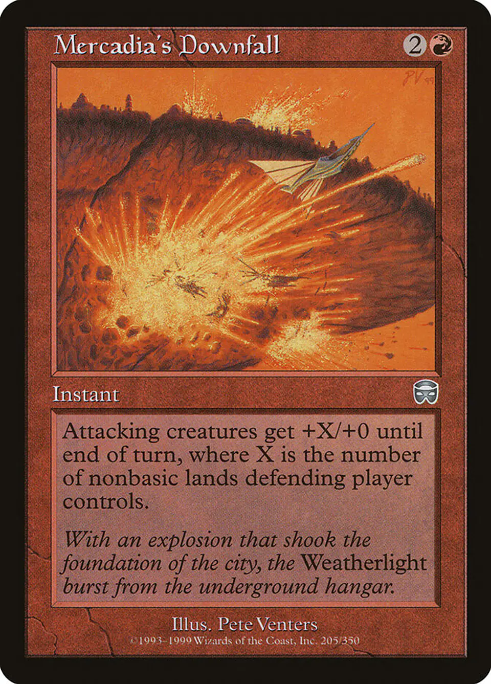 Mercadia's Downfall (Retro Frame) 1