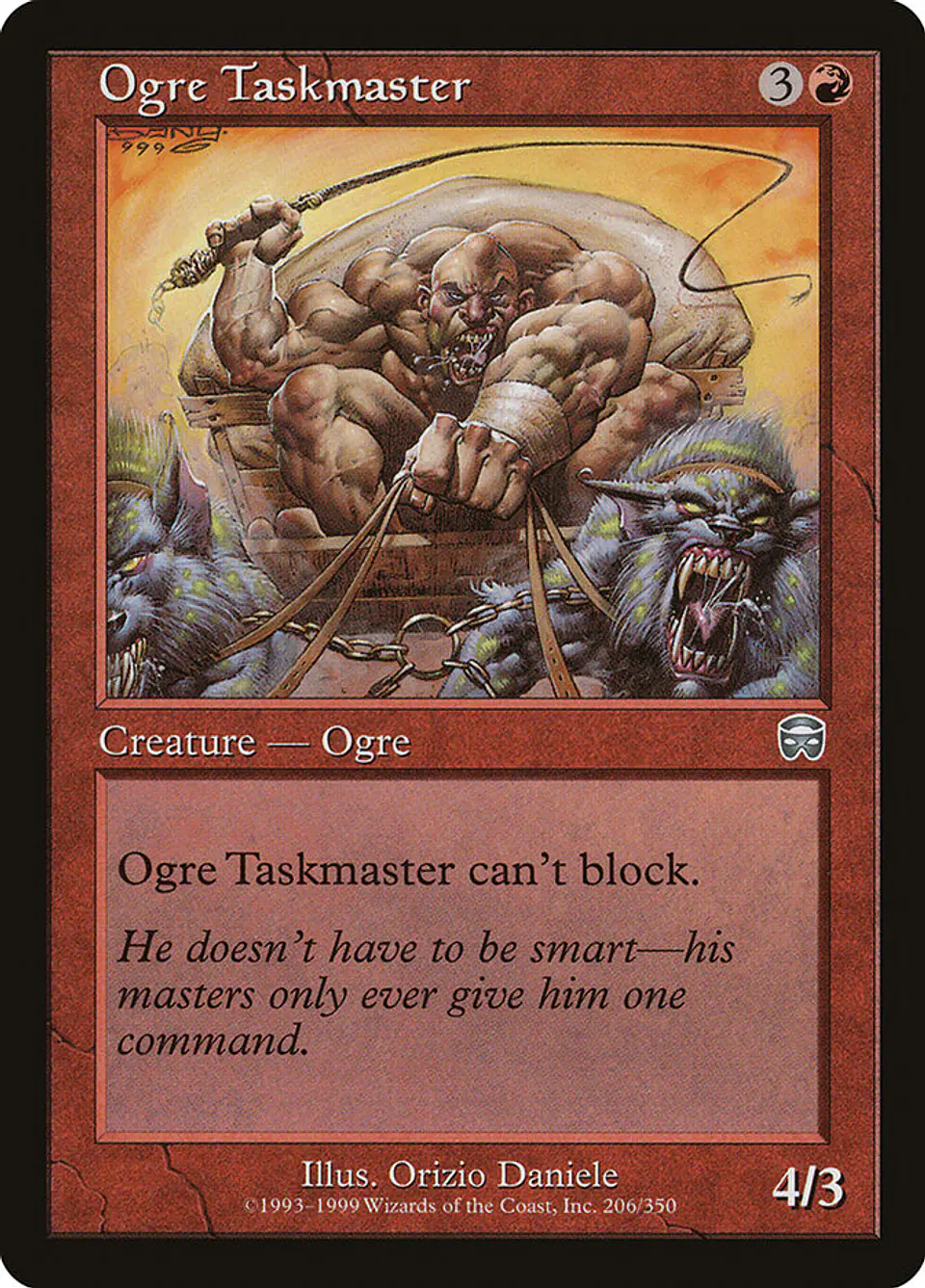 Ogre Taskmaster (Retro Frame) 1