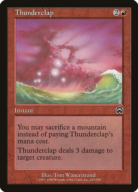 Thunderclap (Retro Frame)