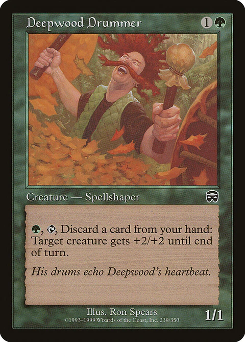 Deepwood Drummer (Retro Frame)