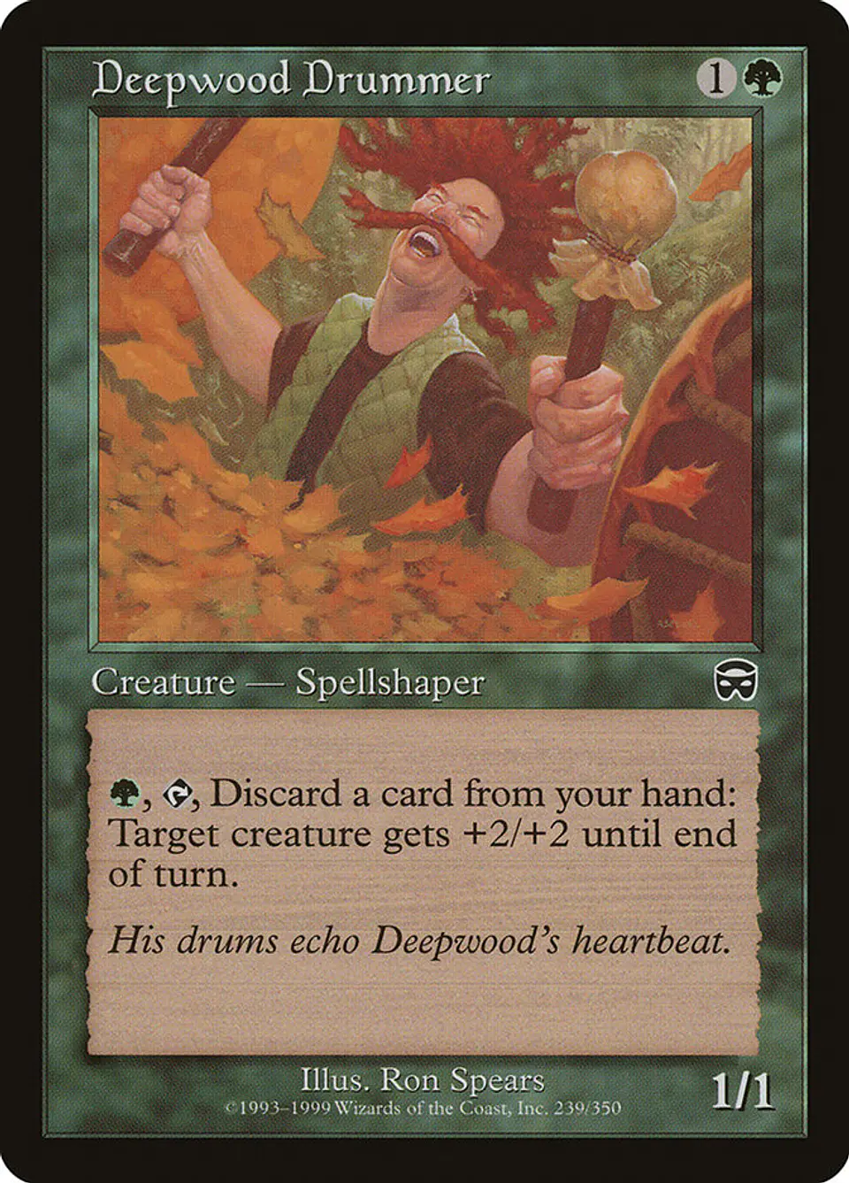 Deepwood Drummer (Retro Frame) 1