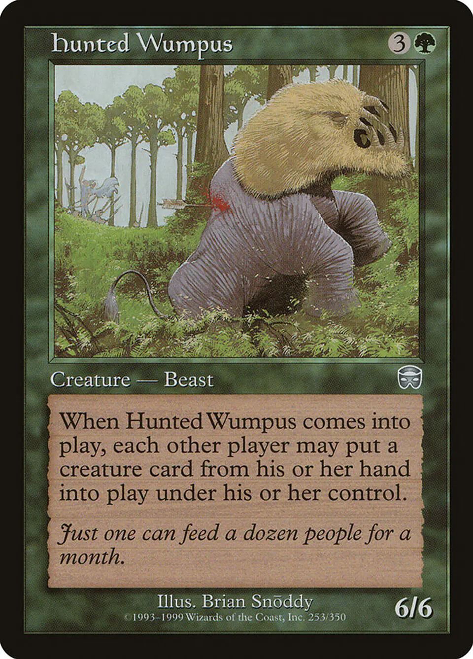 Hunted Wumpus (Retro Frame) 1