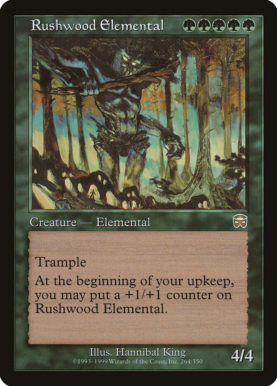 Rushwood Elemental (Retro Frame) 1