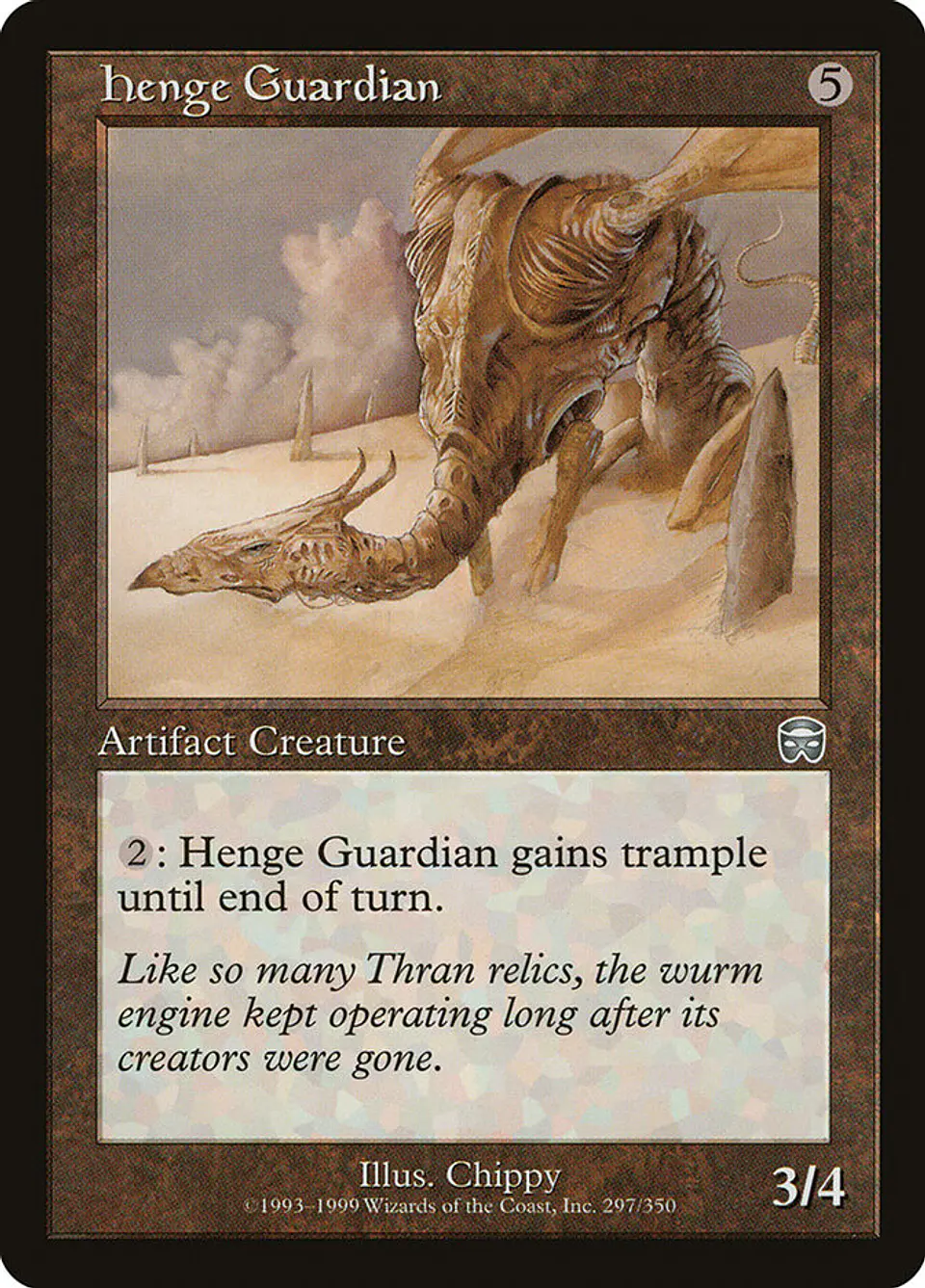 Henge Guardian (Retro Frame) 1