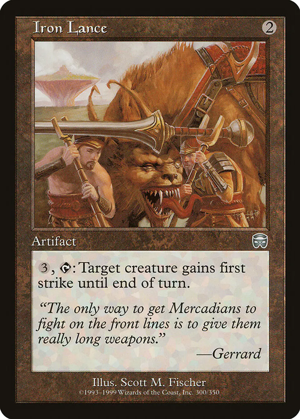 Iron Lance (Retro Frame) 1