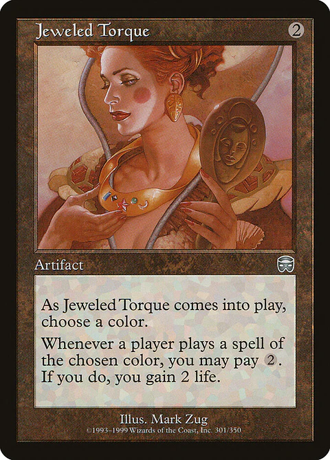 Jeweled Torque (Retro Frame)