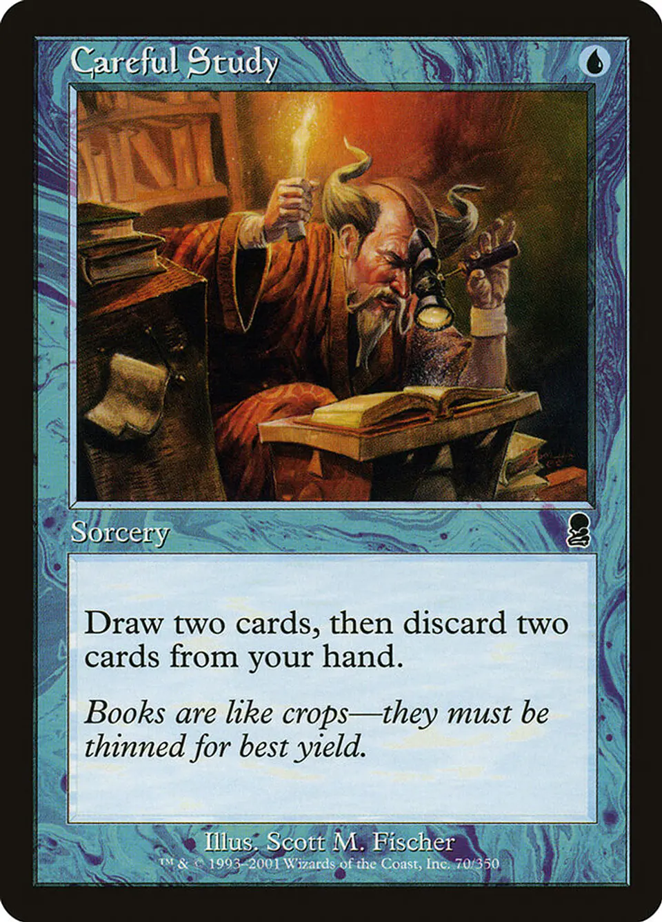 Careful Study (Retro Frame) 1