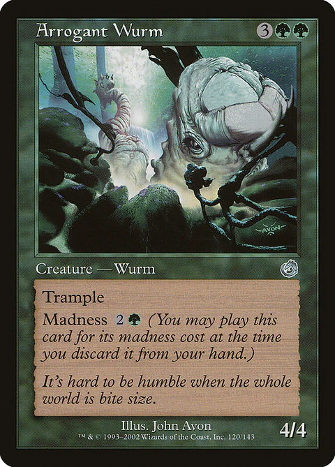 Arrogant Wurm (Retro Frame)