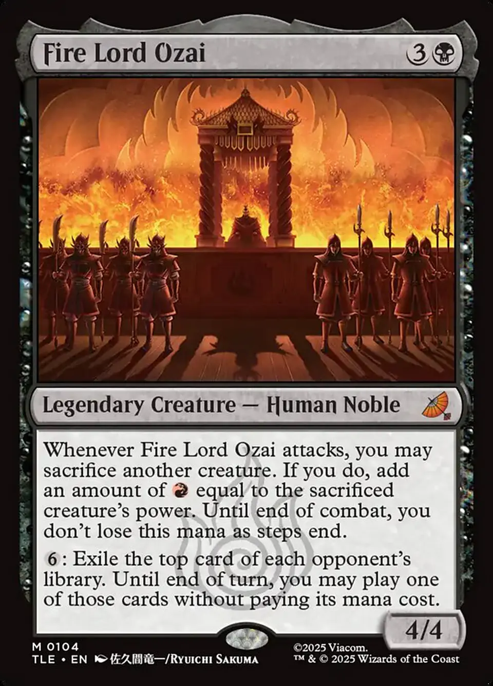 Fire Lord Ozai 1
