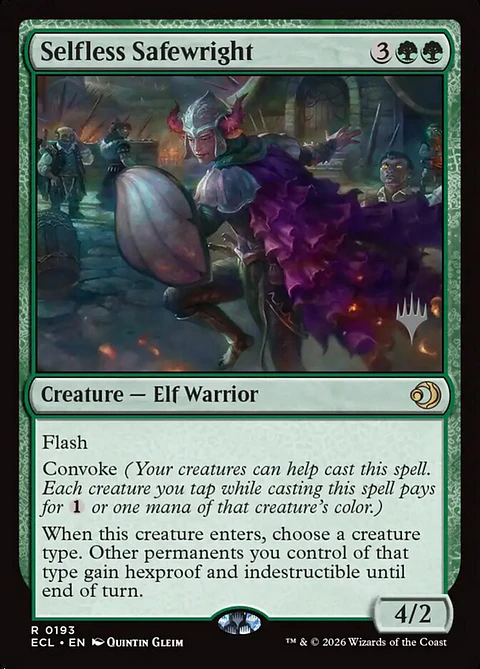 Selfless Safewright (Promo Pack)