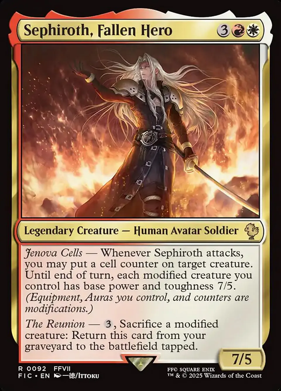 Sephiroth, Fallen Hero 1