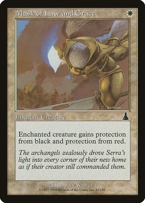 Mask of Law and Grace (Retro Frame)