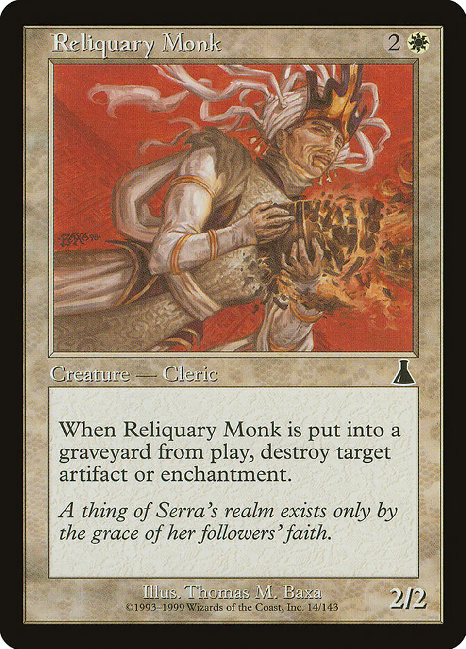 Reliquary Monk (Retro Frame) 1