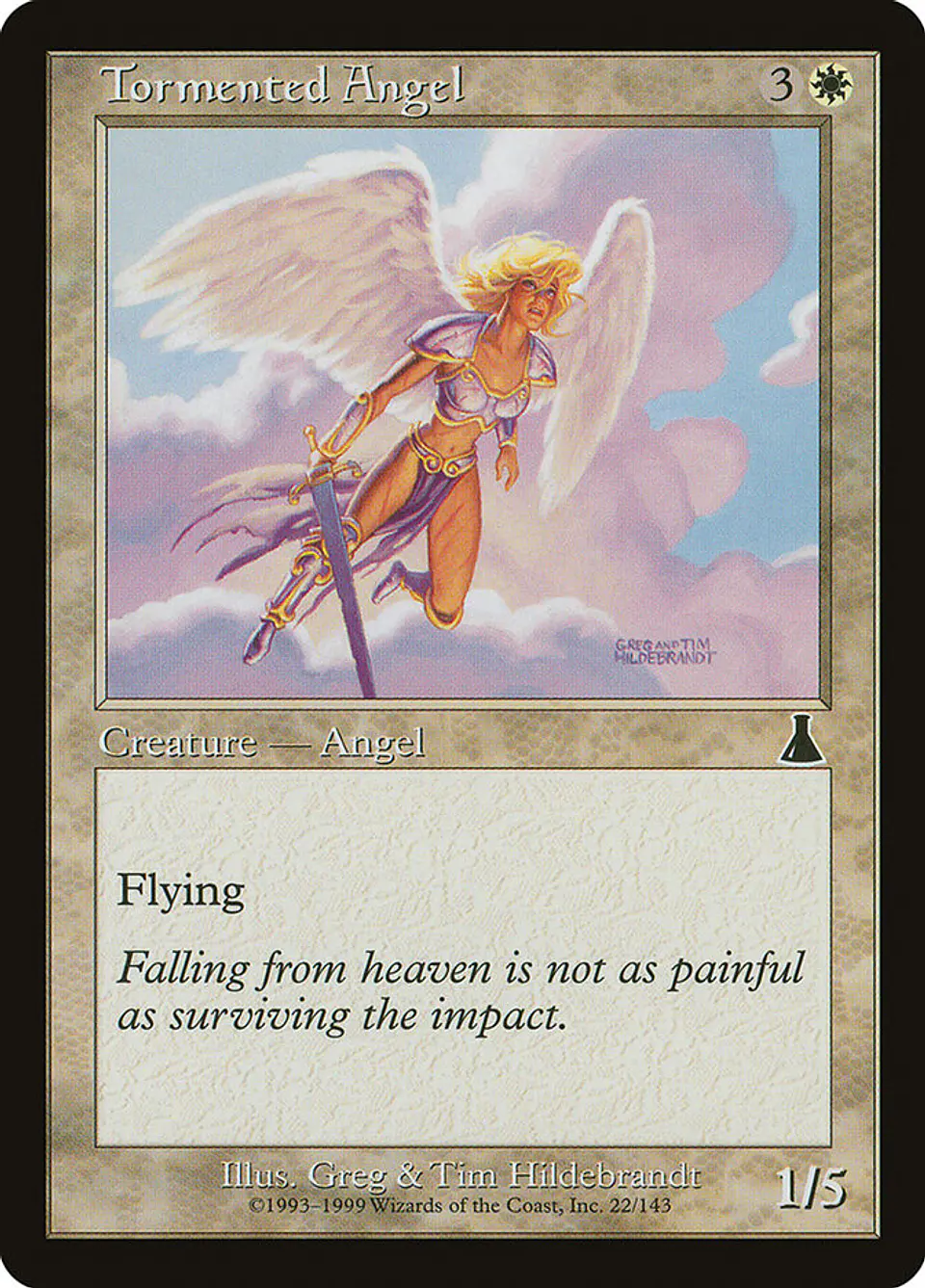 Tormented Angel (Retro Frame) 1
