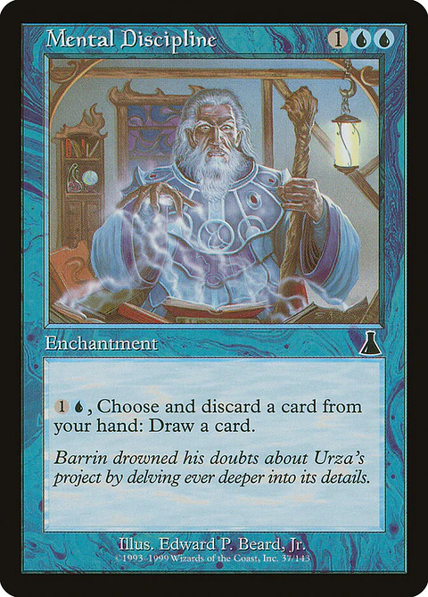 Mental Discipline (Retro Frame)