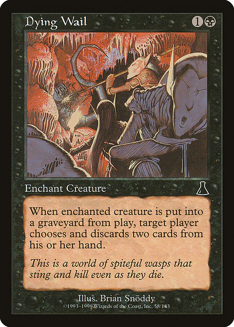 Dying Wail (Retro Frame)