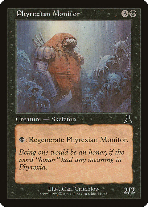 Phyrexian Monitor (Retro Frame)