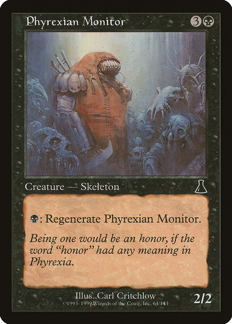 Phyrexian Monitor (Retro Frame) 1