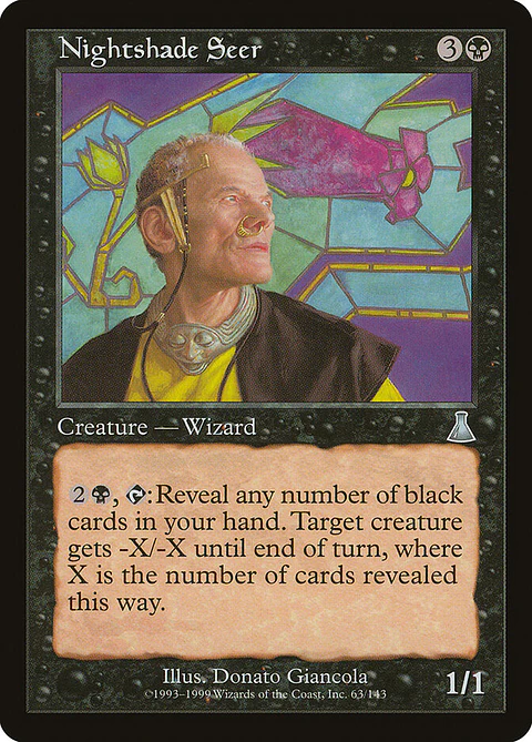 Nightshade Seer (Retro Frame)