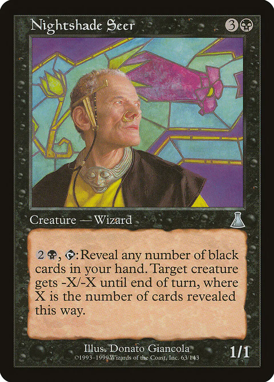 Nightshade Seer (Retro Frame) 1