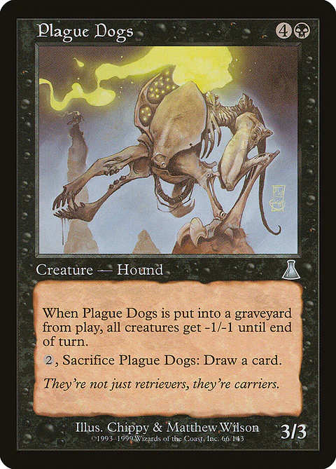 Plague Dogs (Retro Frame)