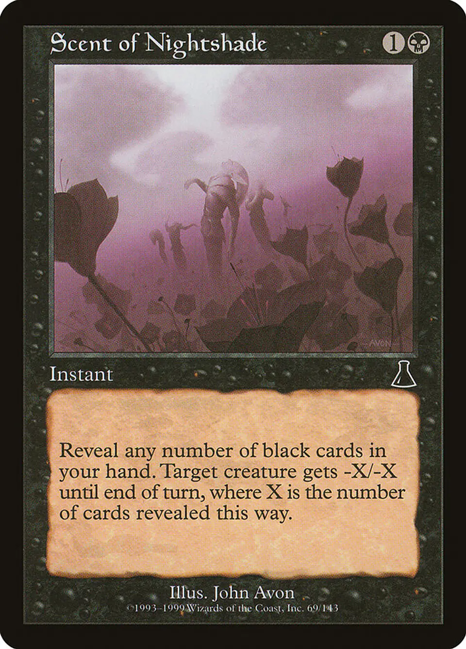 Scent of Nightshade (Retro Frame) 1