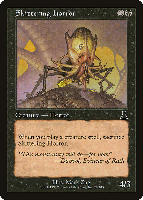 Skittering Horror (Retro Frame)