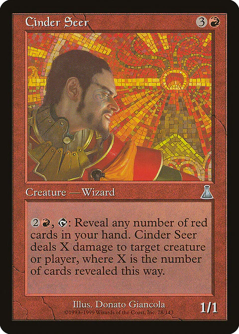 Cinder Seer (Retro Frame)