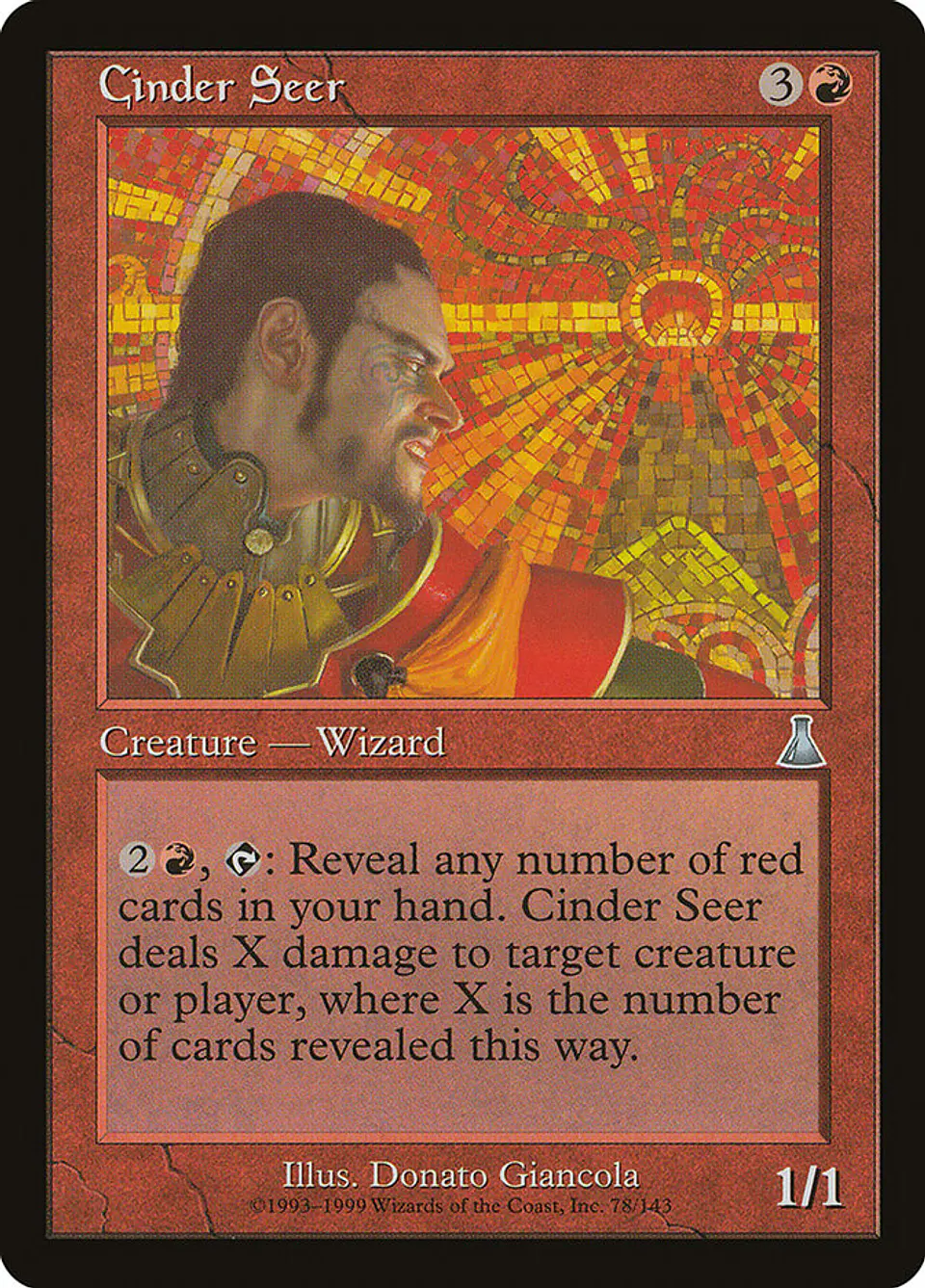 Cinder Seer (Retro Frame) 1