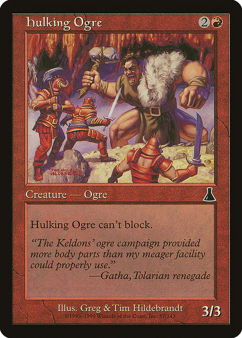 Hulking Ogre (Retro Frame)