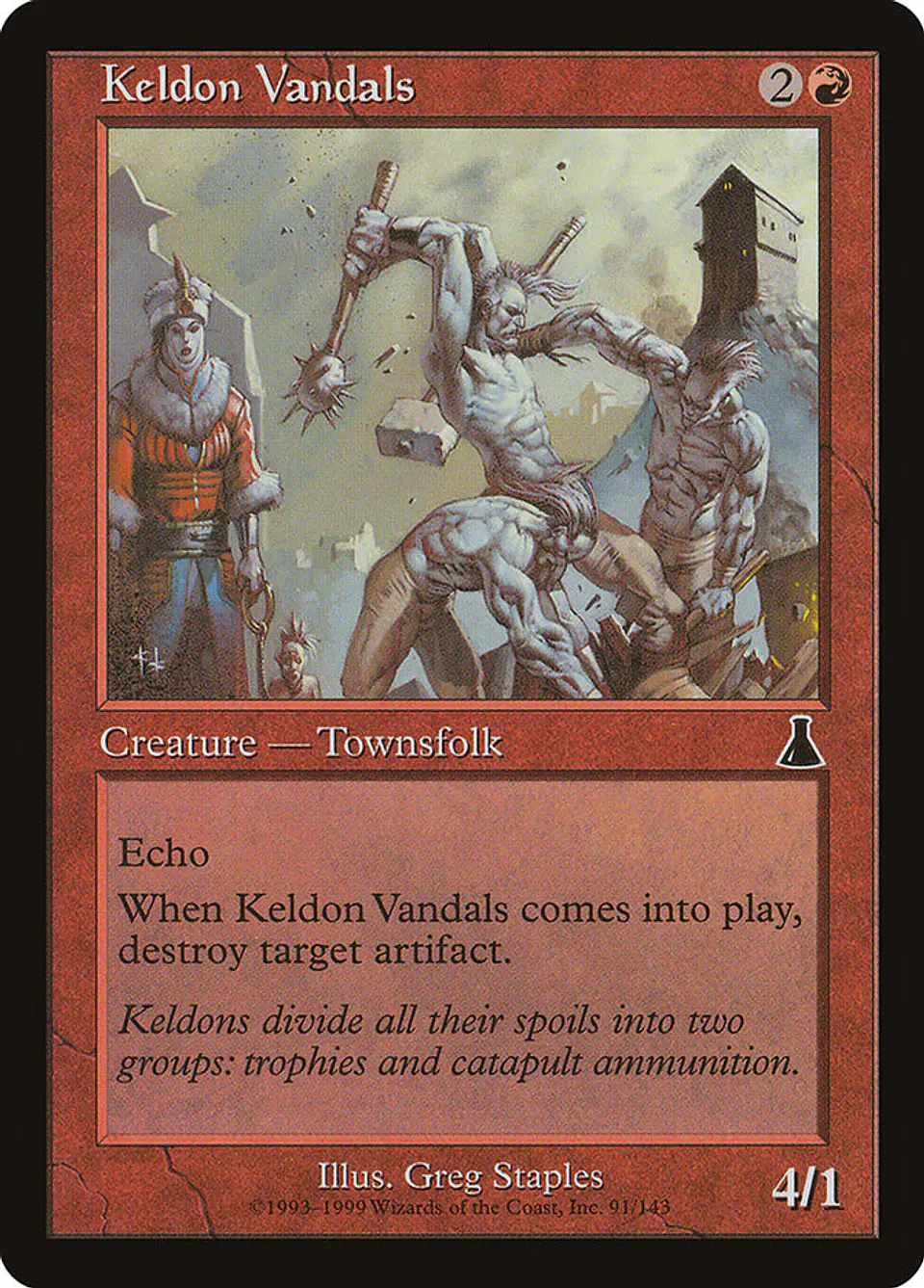 Keldon Vandals (Retro Frame) 1
