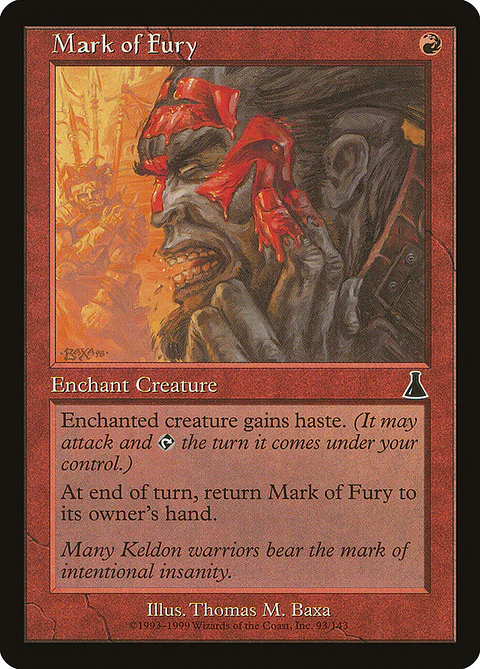 Mark of Fury (Retro Frame)