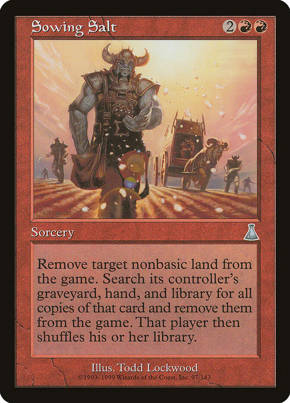 Sowing Salt (Retro Frame) 1