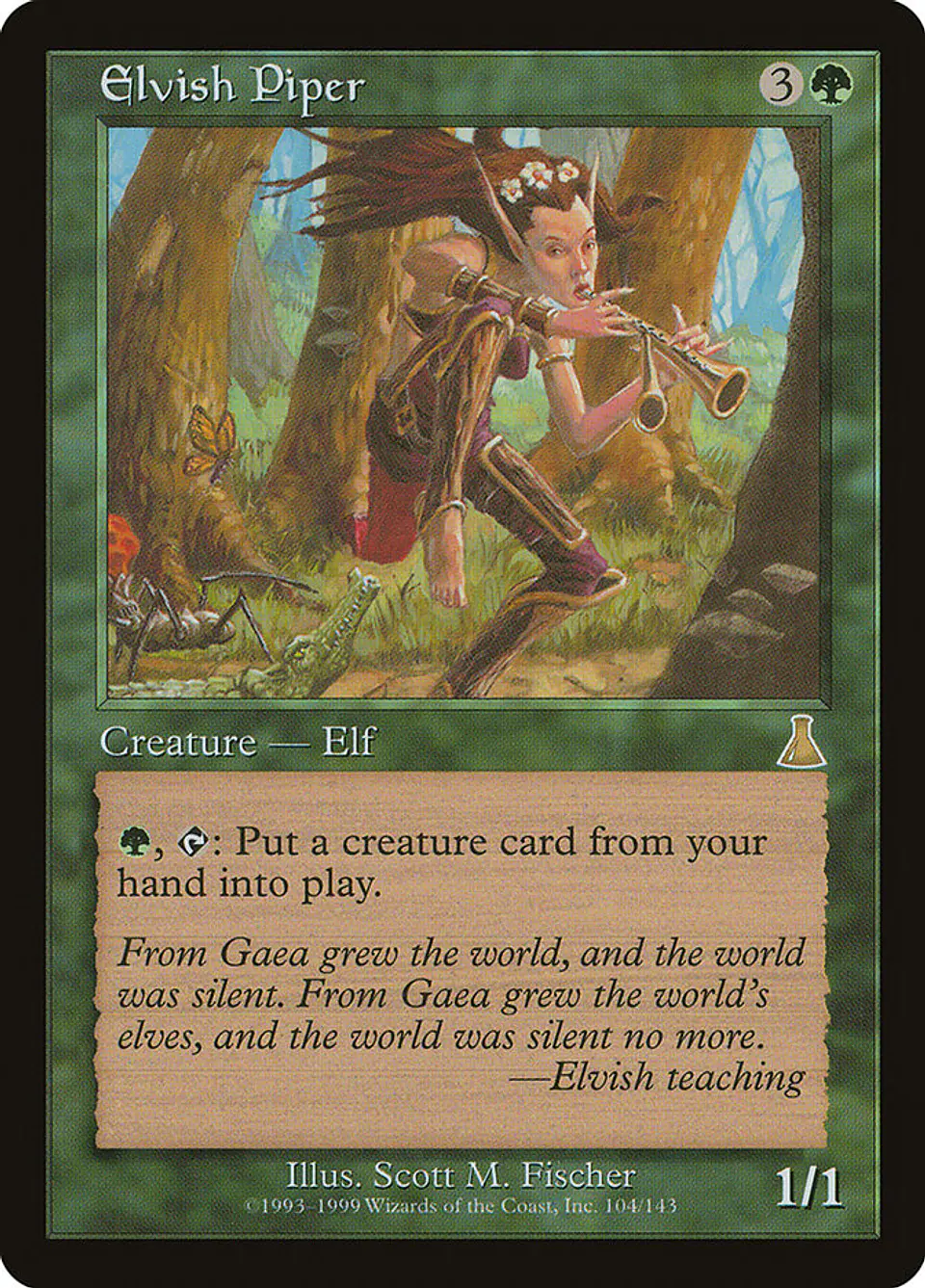 Elvish Piper (Retro Frame) 1