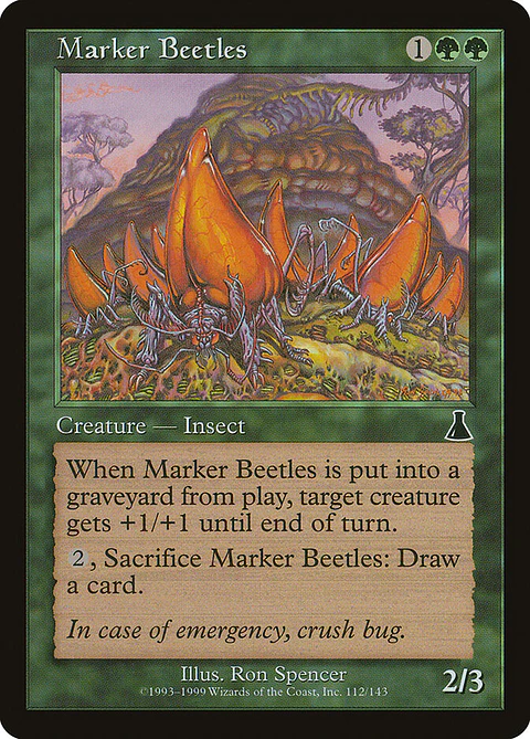Marker Beetles (Retro Frame)